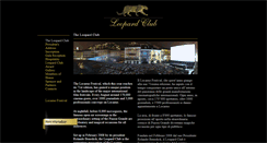 Desktop Screenshot of leopardclub.ch